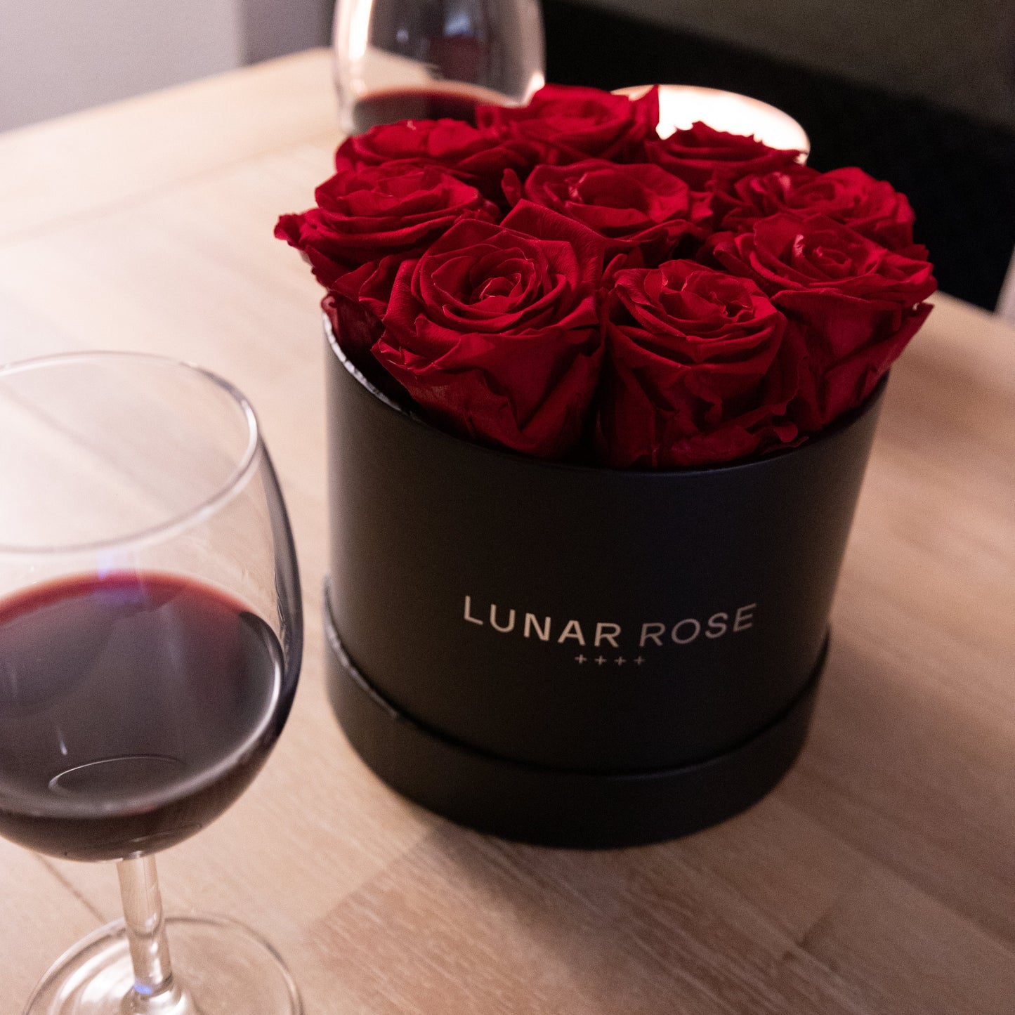 Rose Box 9 Red