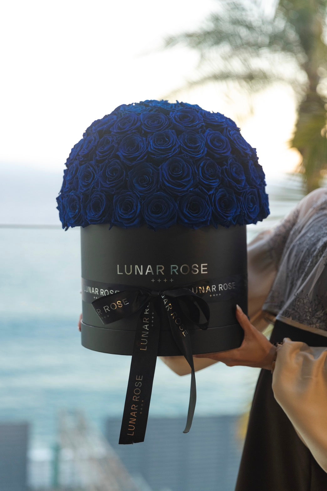 ROSE DOME Blue L