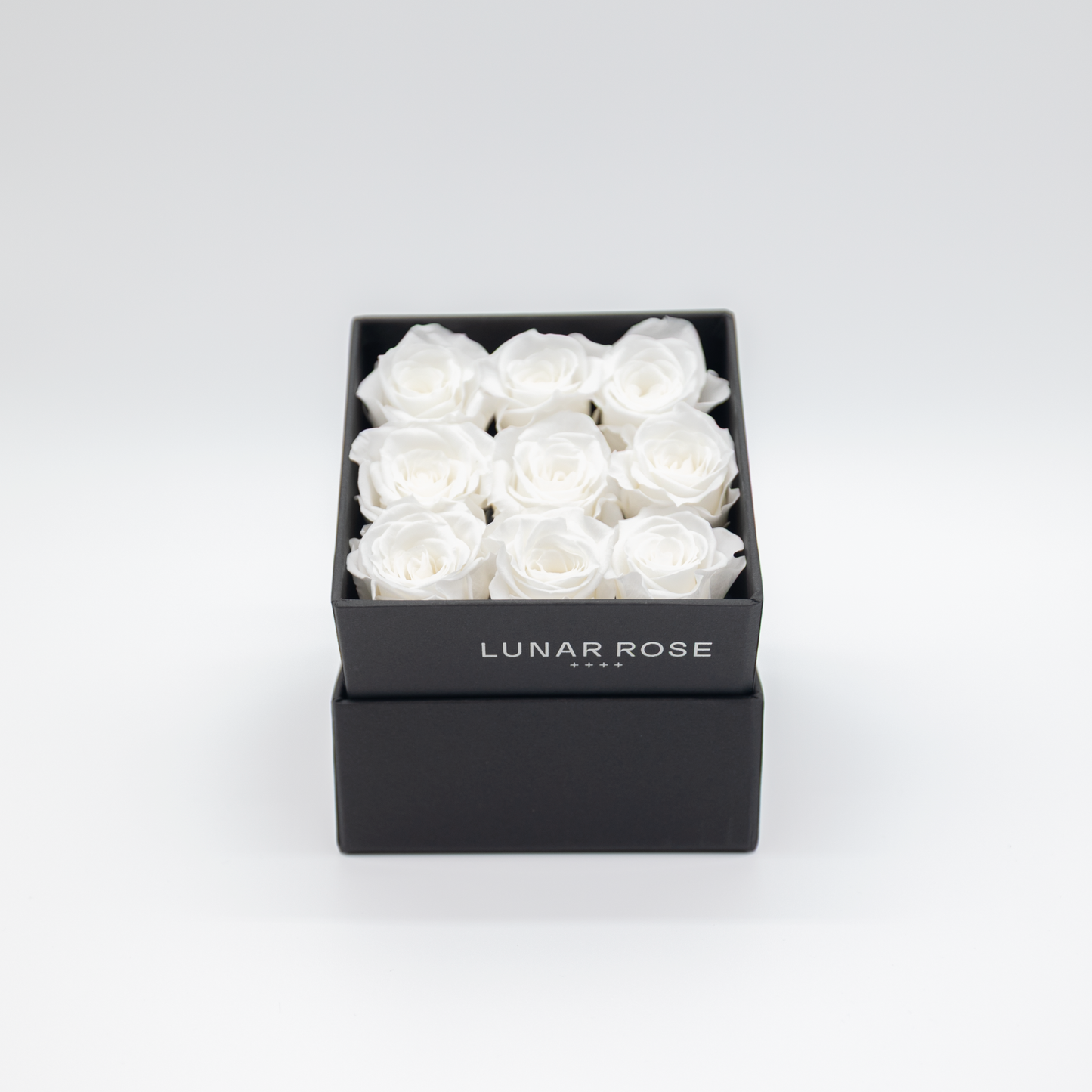 Square Rose Box 9 mini roses