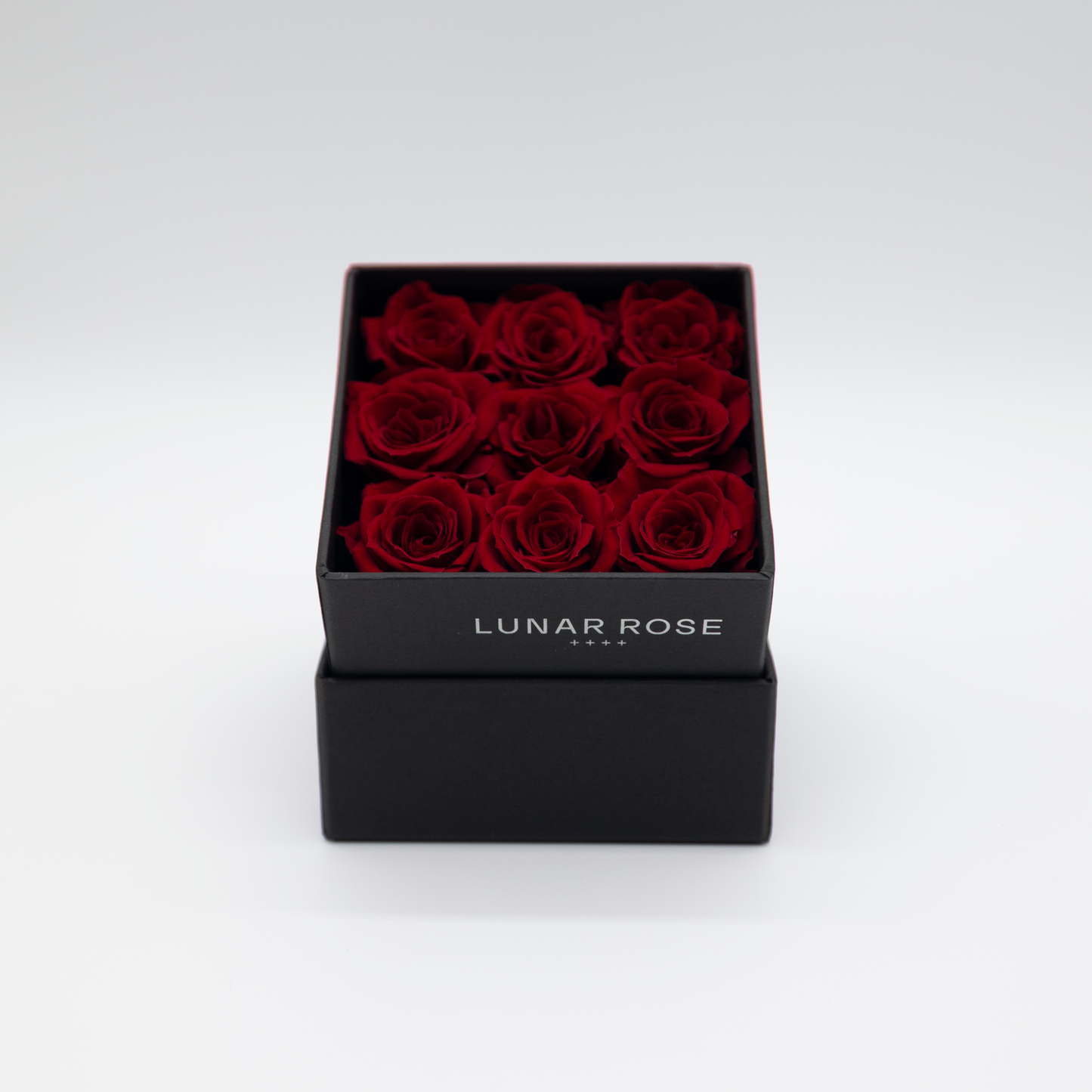 Square Rose Box 9 mini roses