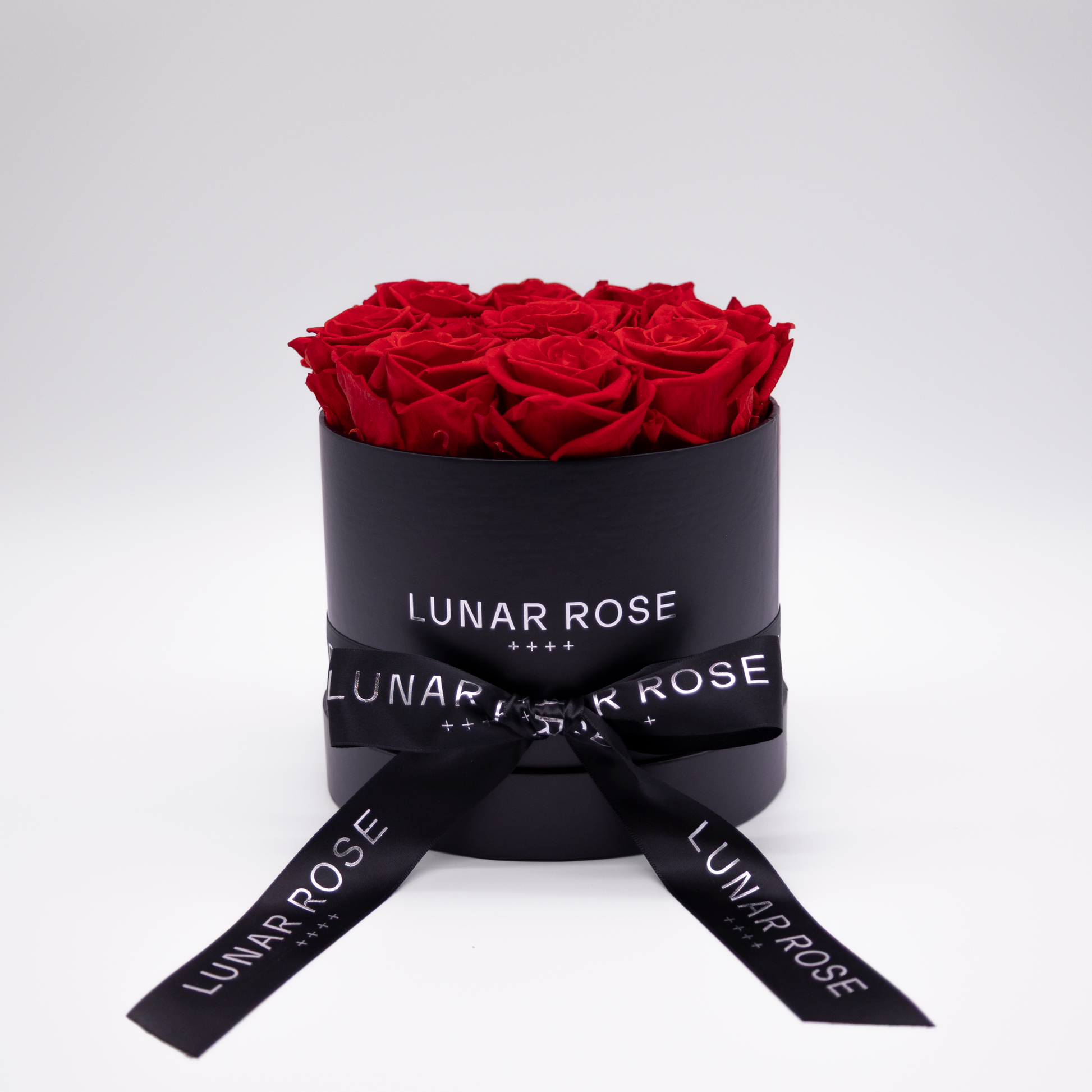 【美品】LUNAR ROSE プリザーブドフラワー　ローズ　バラ　薔薇 Rose Box 9 Red ｜LUNAR ROSE