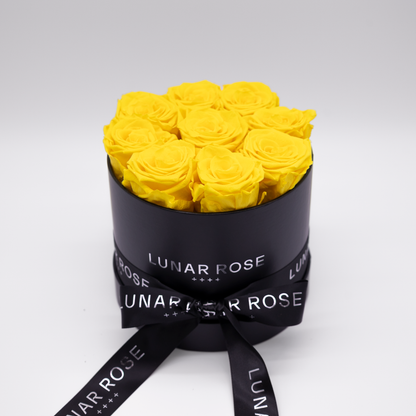 Rose Box 9 Yellow