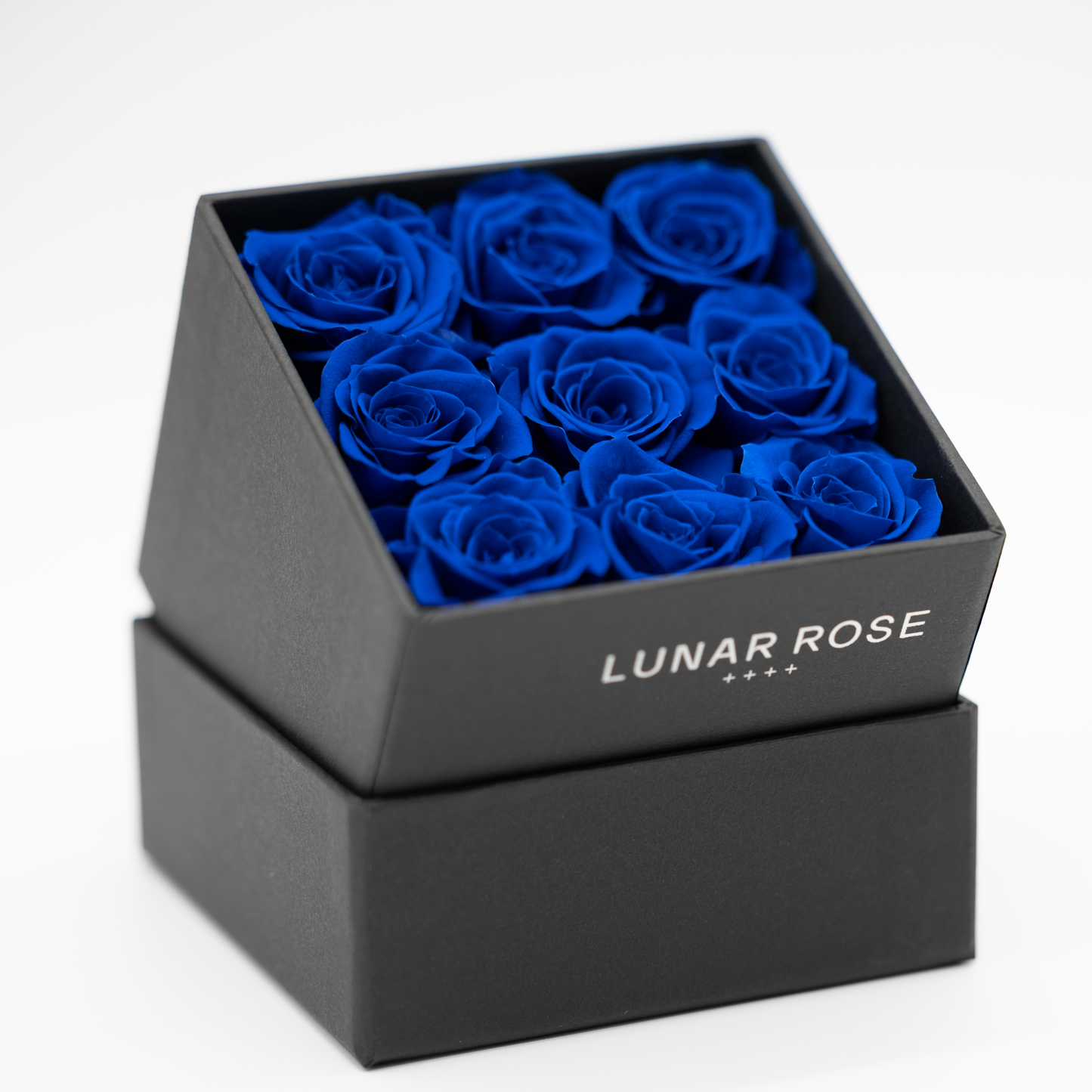 Square Rose Box 9 mini roses