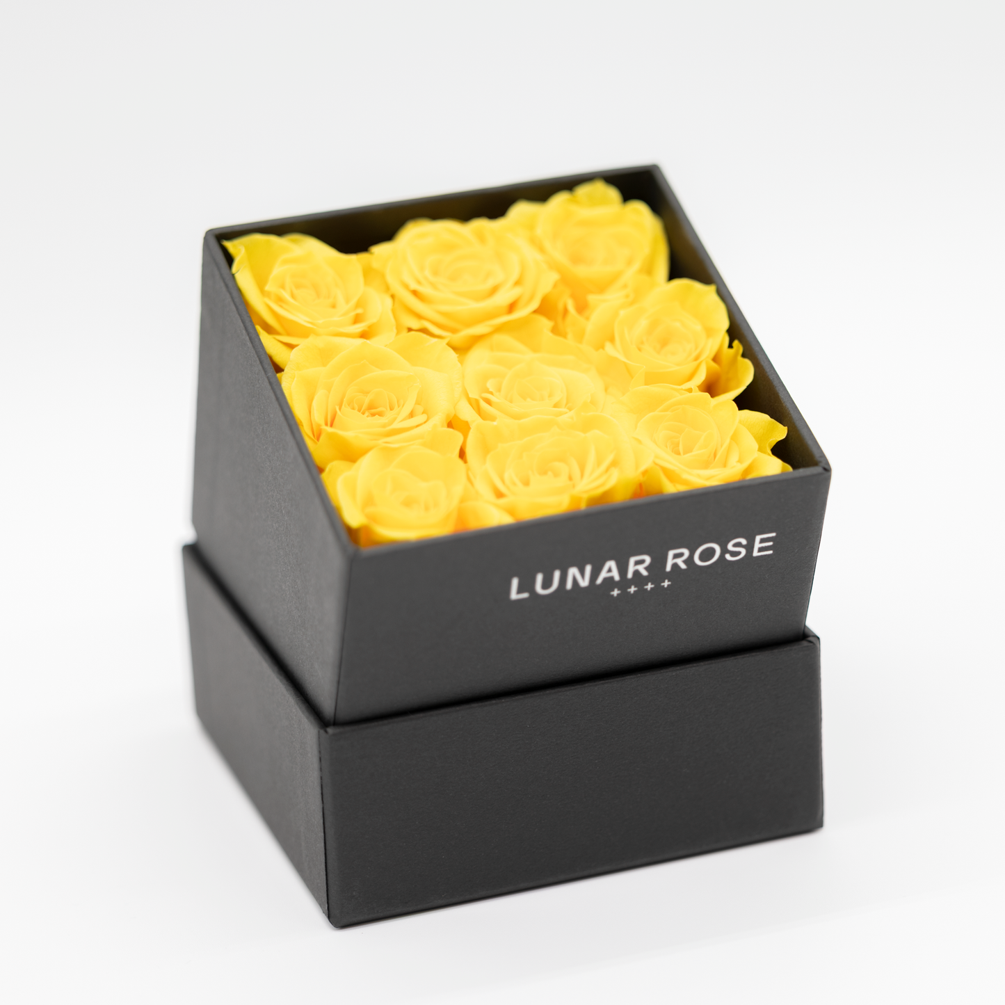 Square Rose Box 9 mini roses