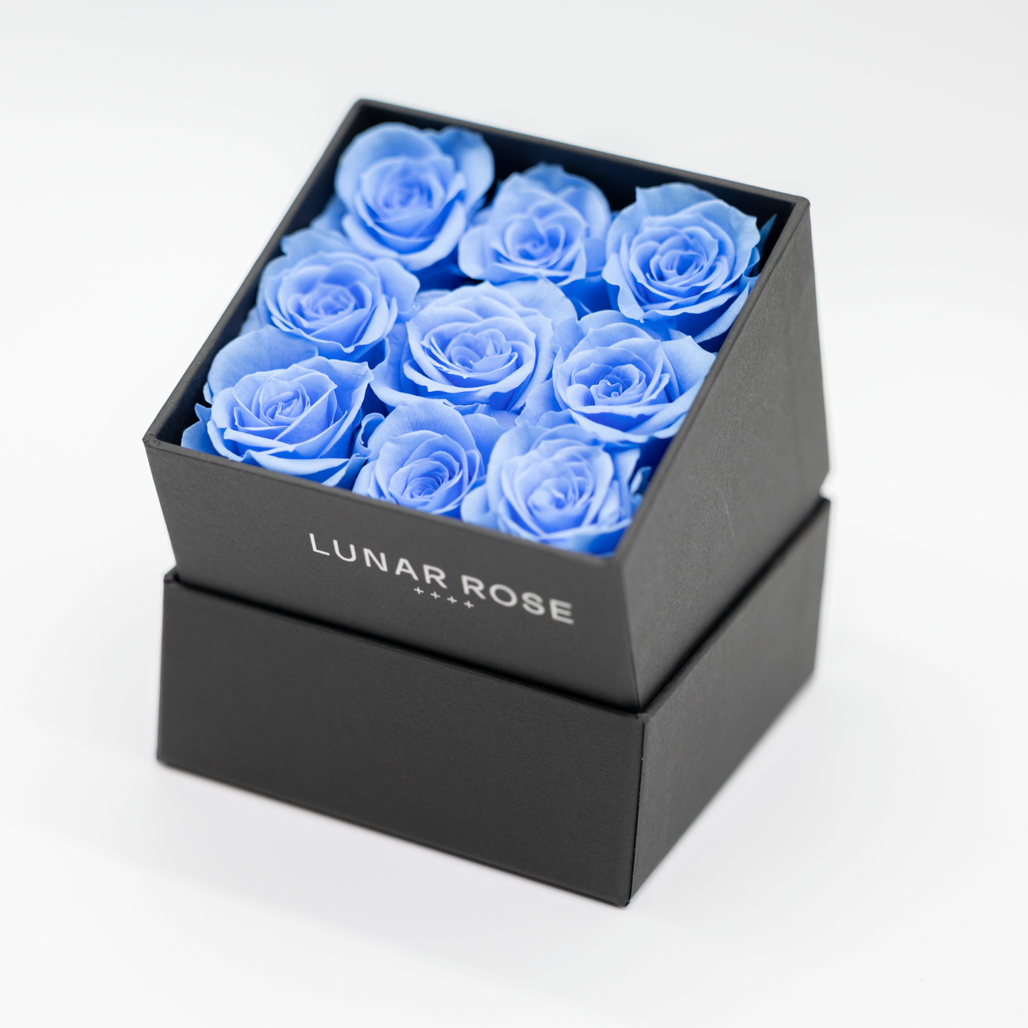 Square Rose Box 9 mini roses