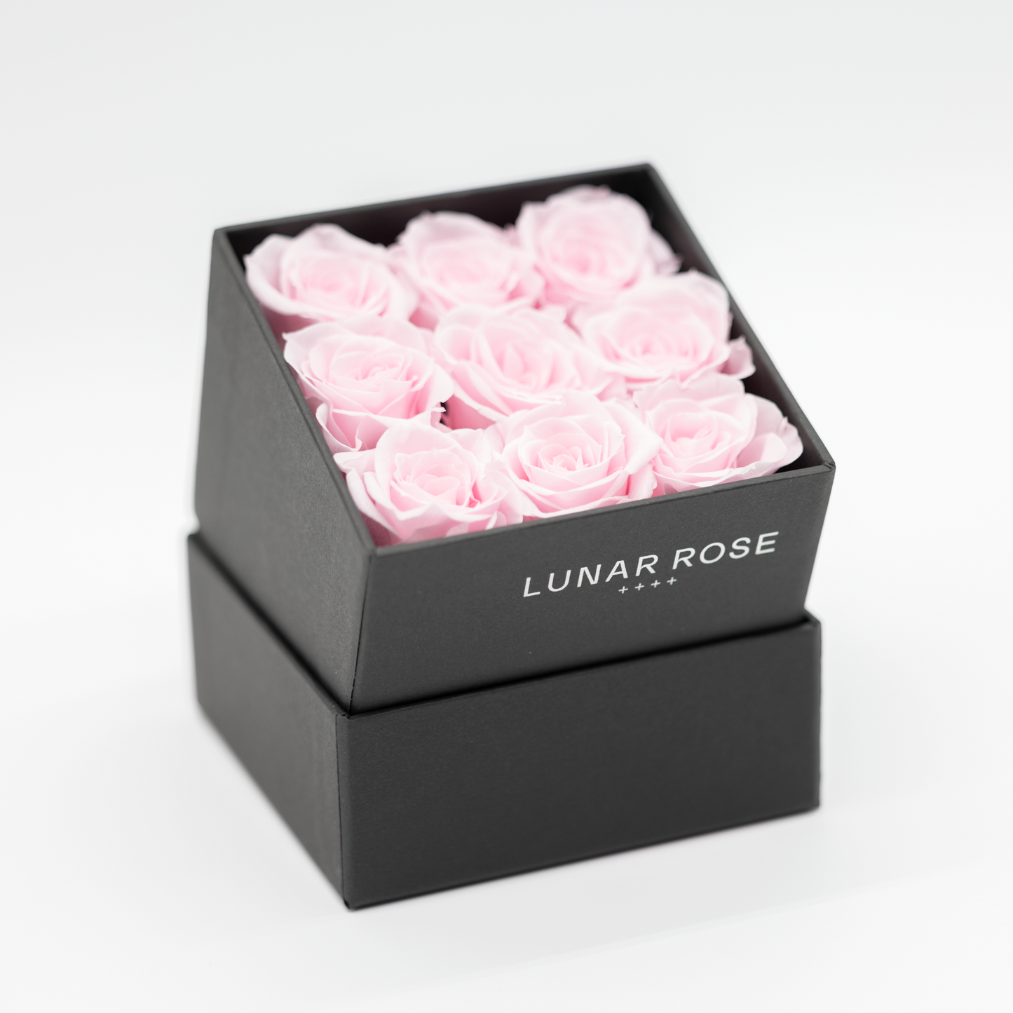 Square Rose Box 9 mini roses